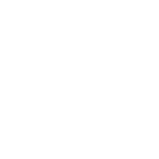 white minimalist icon of a steaming bowl of hot soup with a spoon.